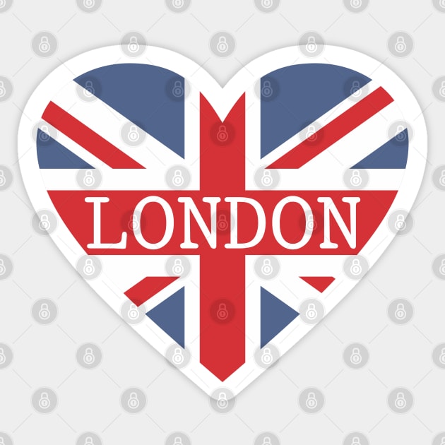 I love London Sticker by BigTime